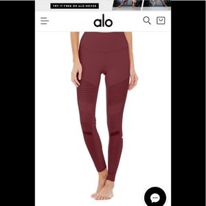 Alo Moto Leggings full length